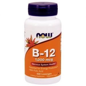 NOW Vitamin B-12 - 100lozenges